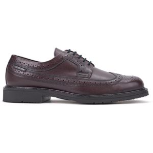 Mephisto, Schoenen, Heren, Rood, 39 EU, Klassieke Herenschoen met Veters