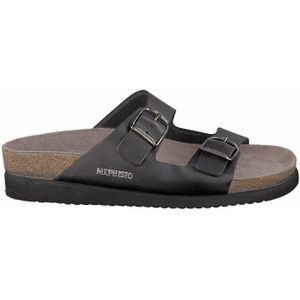 Mephisto, Luchtige en comfortabele damessandaal Zwart, Dames, Maat:40 EU