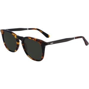 Calvin Klein Ck23501s Uniseks zonnebril, Vintage Havana