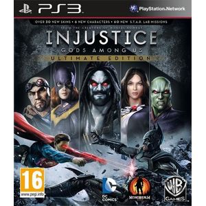 Playstation Games Ps3 Injustice: Gods Among Us - Ultimate Edition Import