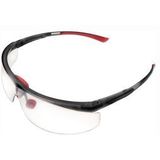 Honeywell - Veiligheidsbril - Beugel Zwart/Rood - Glas Helder