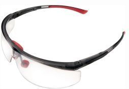 Honeywell - Veiligheidsbril - Beugel Zwart/Rood - Glas Helder