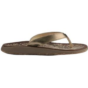 Slipper OluKai Women Paniolo Bronze Dark Java-Schoenmaat 38