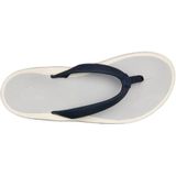 Slipper OluKai Women Pi'Oe Trench Blue Mist Grey-Schoenmaat 40