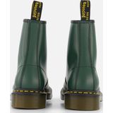 Dr. Martens - Donkergroene Leren Veterschoenen - Dames