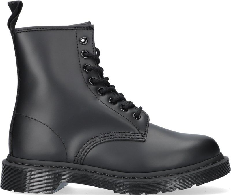Dr Martens - Unisex Laars 1460 Mono Black Smooth - Zwart