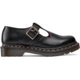 Dr. Martens - Polley Smooth - Leren Mary Jane Schoenen - Zwart