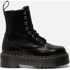 Dr. Martens Jadon Combat Boots - Zwart - Glad Leer