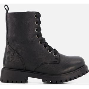 Dr. Martens Delaney Meisjes Veterboots - Zwart lak - Maat 34