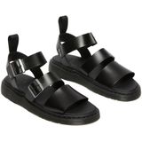 Sandalen in leer Gryphon DR. MARTENS. Leer materiaal. Maten 38. Zwart kleur