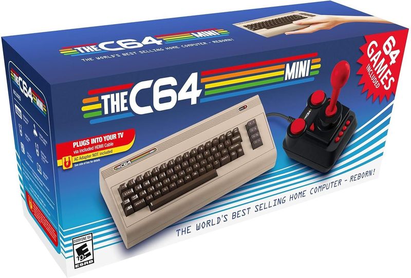 THE C64 Mini - Gameconsole - HDMI - 64 Ingebouwde Games