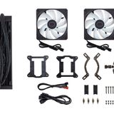 Cooler Master - Liquid 240L - Vloeistofkoeler - Zwart - 240 mm Close-Loop AIO