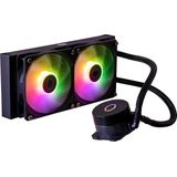 Cooler Master - Liquid 240L - Vloeistofkoeler - Zwart - 240 mm Close-Loop AIO