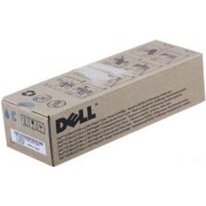 Dell 593-10313 / 593-10321 (FM065) toner cartridge cyaan hoge capaciteit (origineel)