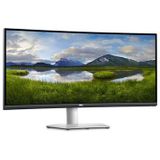 DELL S Series S3423DWC LED display 86,4 cm (34") 3440 x 1440 Pixels Wide Quad HD LCD Zwart