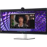 DELL P Series P3424WEB computer monitor 86,7 cm (34.1") 3440 x 1440 Pixels 4K Ultra HD LCD Zwart