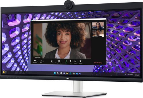 DELL P Series P3424WEB computer monitor 86,7 cm (34.1") 3440 x 1440 Pixels 4K Ultra HD LCD Zwart