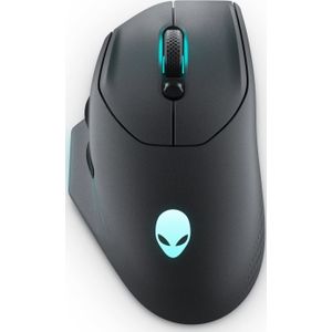 Alienware AW620M muis Gamen Rechtshandig RF Wireless + USB Type-C Optisch 26000 DPI