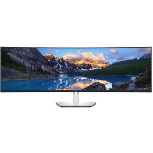 DELL UltraSharp U4924DW LED display 124,5 cm (49") 5120 x 1440 Pixels 5K Ultra HD LCD Zwart, Zilver