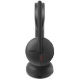 DELL WL3024 Bedraad en draadloos Hoofdband Oproepen/muziek USB Type-C Bluetooth Zwart