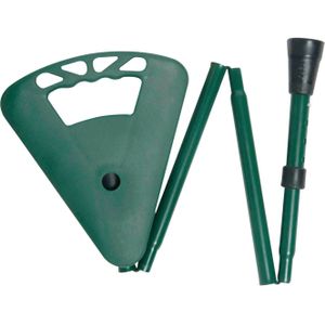 Classic Canes Opvouwbare wandelstok met zitje - Flipstick - Groen