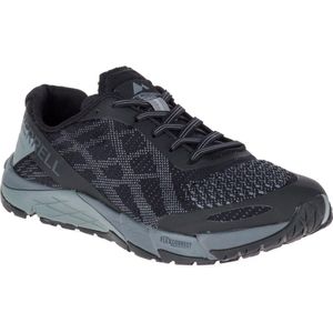 Merrell Bare Access Flex E-Mesh Hardloopschoenen - Zwart/Grijs