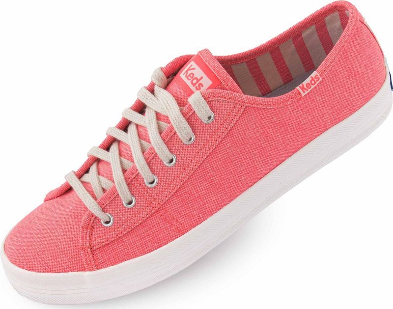 Women's shoes keds wms kickstart canvas bright coral orange