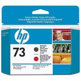 HP - 73 Printkop - Rood - Mat Zwart - 1-Pack