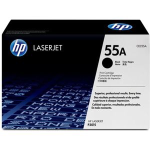 HP 55A Tonercartridge Zwart - 6000 Pagina's