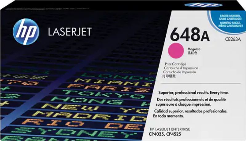 HP 648A magenta (CE263A) - Toners - Origineel