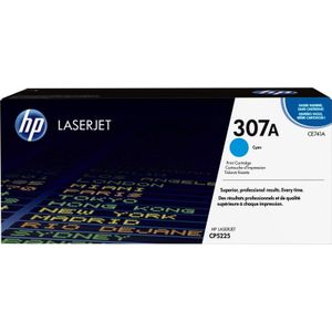 Tonercartridge HP CE741A 307A blauw