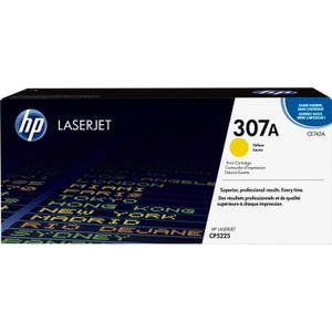 HP 307A originele gele LaserJet tonercartridge