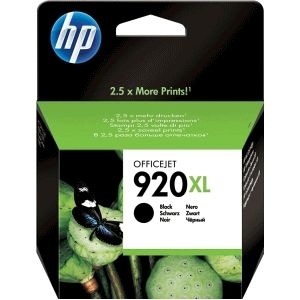 HP 920XL High Yield Black Original Ink Cartridge inktcartridge 1 stuk(s) Origineel Hoog (XL) rendement Zwart