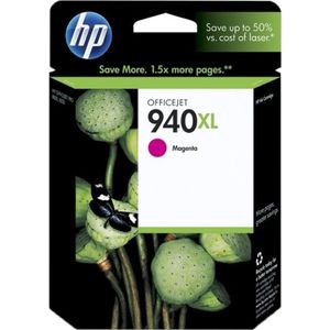HP 940XL (MHD feb-17) magenta (C4908AE) - Inktcartridge - Origineel Hoge Capaciteit
