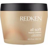 Redken - All Soft - Haarverzorgingspakket - 3 Producten - 300ml Shampoo - 250ml Conditioner - 250ml Heavy Cream