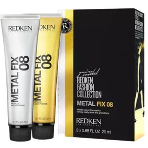 Redken Styling Fashion Collection Metal Fix 08 Metallic Liquid Pomade 2x20ml
