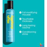 Matrix High Amplify Foam Volumizer – Stylingmousse voor extra volume, body en glans – 250 ml
