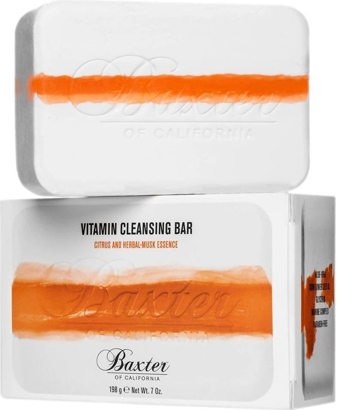 Baxter of California Vitamin Cleansing Bar Citrus and Herbal Musk