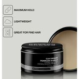 Redken Brews Clay Pomade – Voor een lange hold en een ruige, matte finish – 100 ml