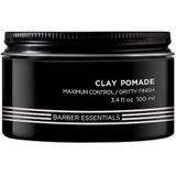 Redken Brews Clay Pomade – Voor een lange hold en een ruige, matte finish – 100 ml