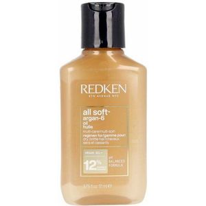 Redken All Soft Argan-6 Oil – Intens hydraterende haarolie voor droog haar – 111 ml