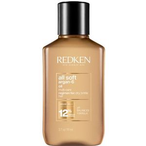 Redken | Multi-care arganolie voor droog en gevoelig haar, bescherming, gladheid, glans en zachtheid, All Soft, 111 ml