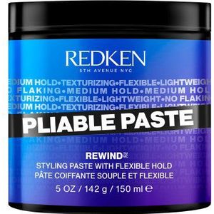 Redken Pliable Paste Texture – Restylbare styling paste met een flexibele hold – 150 ml