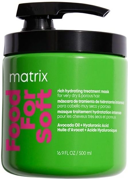 Matrix Food For Soft Mask 500ml - Hydrateert Droog Haar - Avocado-Olie