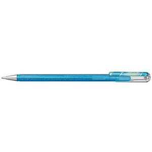 Pentel Dual Metallic gelpen blauwgrijs en metallic blauw/zilver