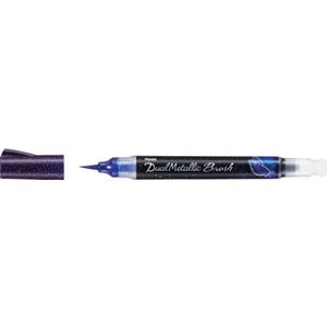 Pentel Dual Metallic Brush XGFH-DVX Brush-Pen lila, 1 St.