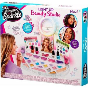 Shimmer 'n Sparkle: salon make-up met ringlamp