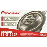 Pioneer - TS-G1020F - Luidspreker - Zwart - 10 cm - 30 W Nominaal Vermogen
