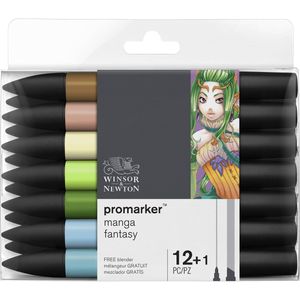 Winsor & Newton promarker™ Manga Fantasy 12+1 set