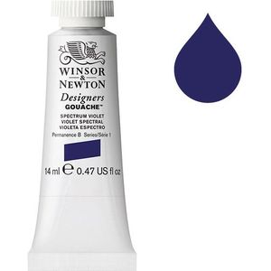 Winsor & Newton Designers gouache 625 spectrum violet (14 ml)